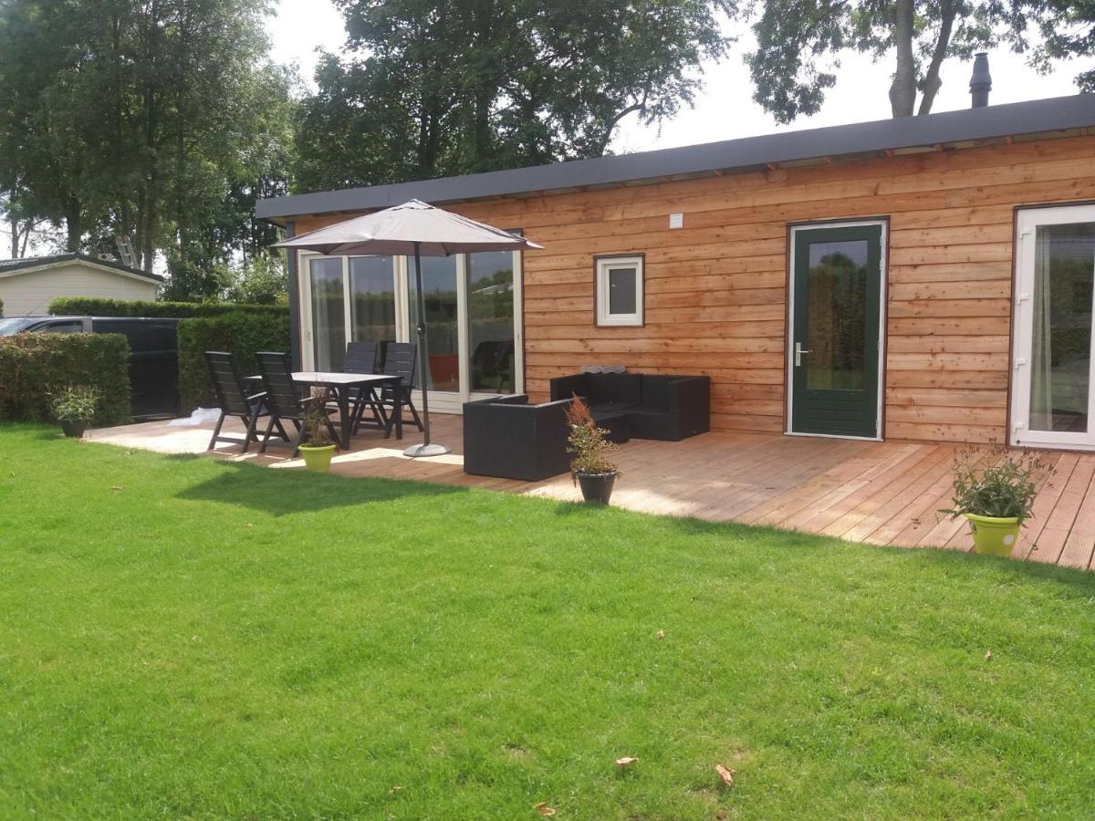 Luxe Bungalow Op Rustig Vakantiepark. Dronrijp Exteriör bild